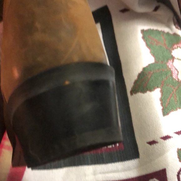 Vintage Brown Leather Cowboy Boots - Picture 4 of 6